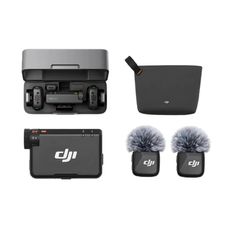 DJI MIC 2 (2+1) | Бездротова система запису звуку