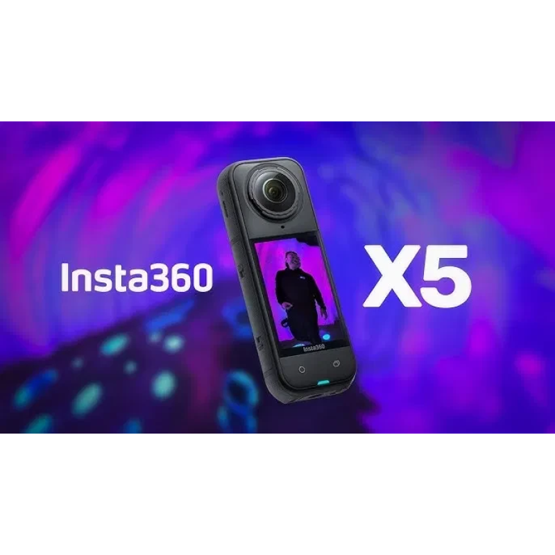Insta360 X5 | Флагманська 360°‑екшн-камера 8K / Покращена стабілізація і довша автономність