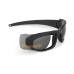 Балістичні окуляри ESS CDI Max Black | Clear & Smoke Gray